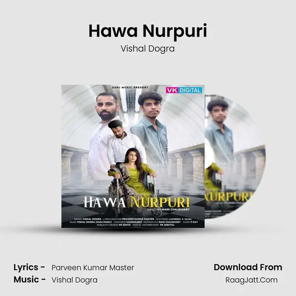 Hawa Nurpuri MP3 Song by Vishal Dogra Cover
