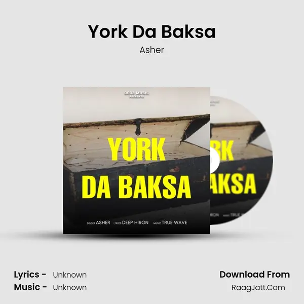 York Da Baksa MP3 Song by Asher Cover