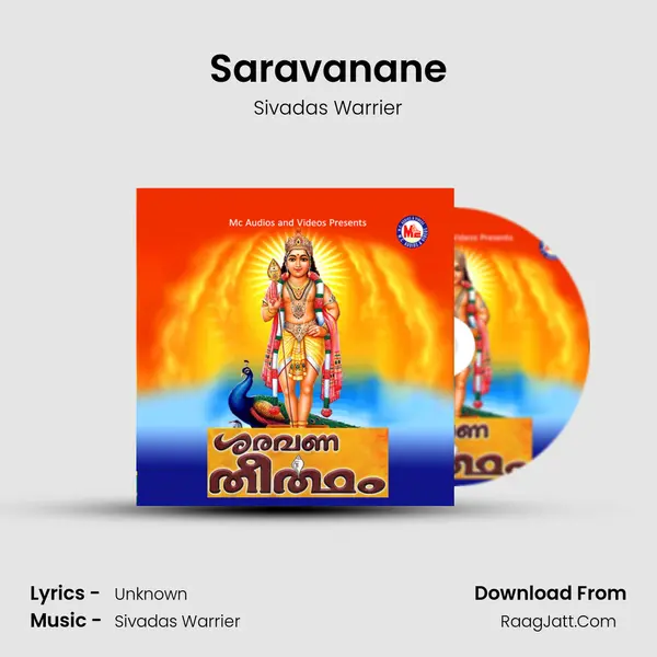 Saravanane MP3 Song by Sivadas Warrier Cover
