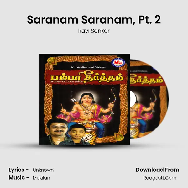 Saranam Saranam, Pt. 2 MP3 Song by Ravi Sankar Cover
