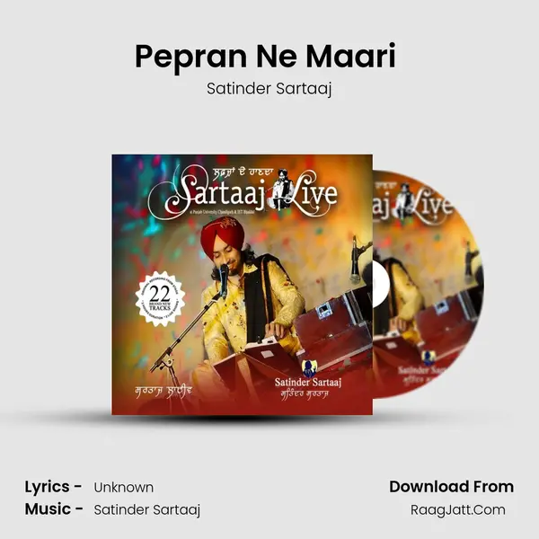 Pepran Ne Maari (Traditional) MP3 Song by Satinder Sartaaj Cover