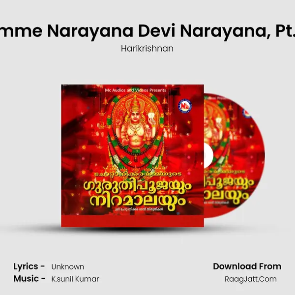 Amme Narayana Devi Narayana, Pt. 2 MP3 Song by Harikrishnan Cover