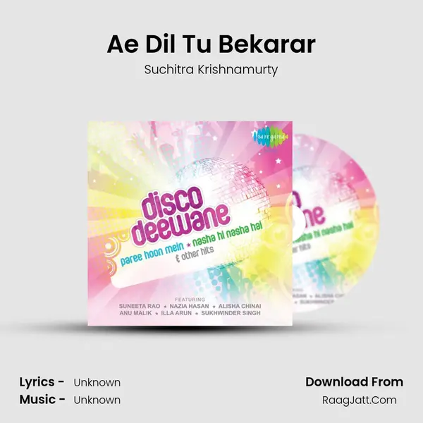 Ae Dil Tu Bekarar MP3 Song by Suchitra Krishnamurty Cover