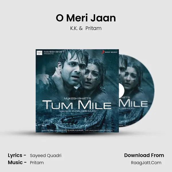 O Meri Jaan MP3 Song by K.K. Cover