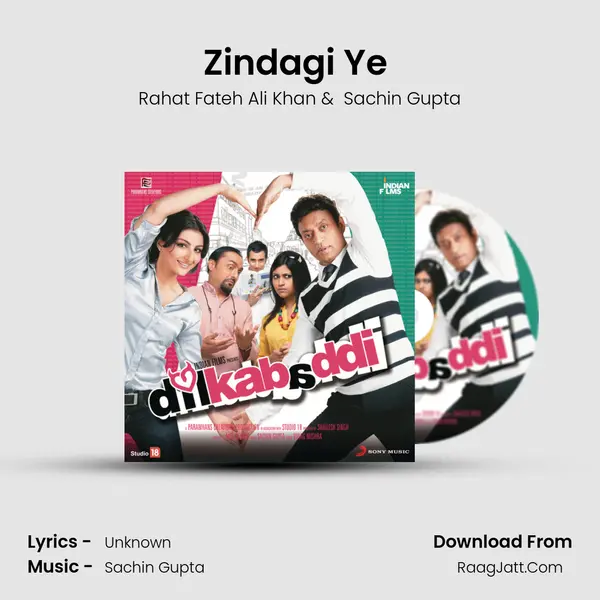 Zindagi Ye (Rock Version) MP3 Song by Rahat Fateh Ali Khan Cover