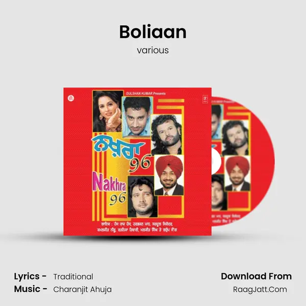 Boliaan MP3 Song by various Cover