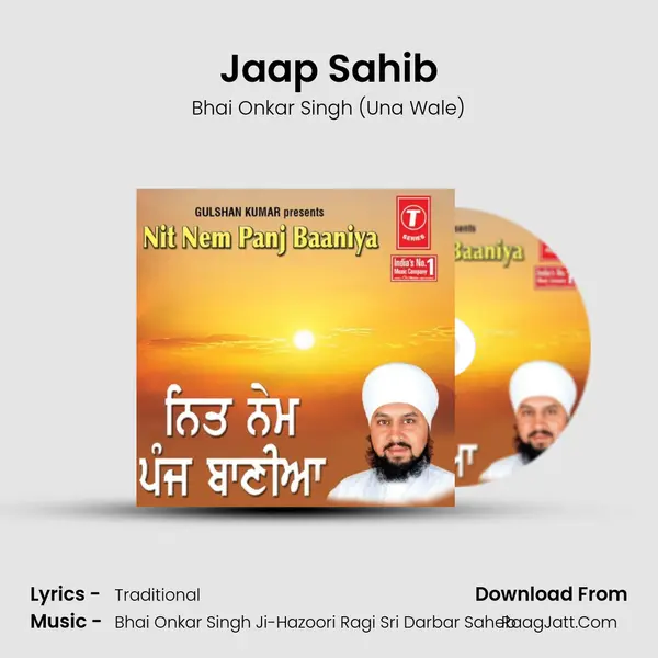 Jaap Sahib MP3 Song by Bhai Onkar Singh (Una Wale) Cover