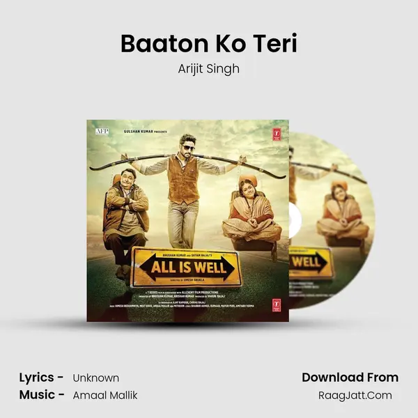 Baaton Ko Teri MP3 Song by Arijit Singh Cover