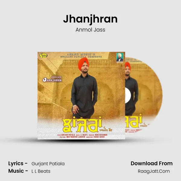 Jhanjhran MP3 Song by Anmol Jass Cover