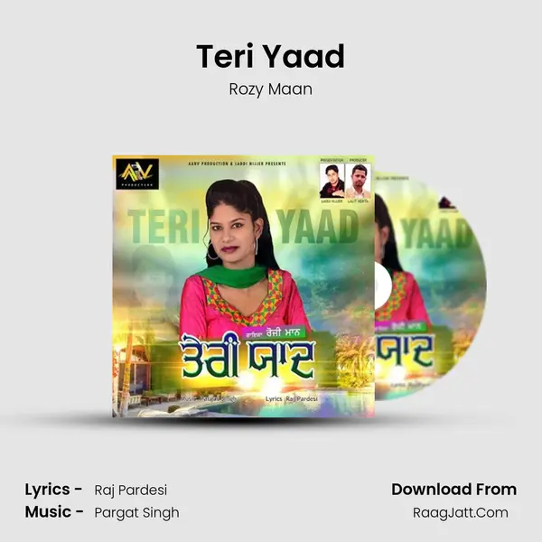 Teri Yaad MP3 Song by Rozy Maan Cover