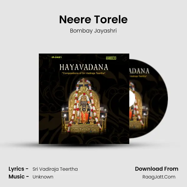 Neere Torele MP3 Song by Bombay Jayashri Cover