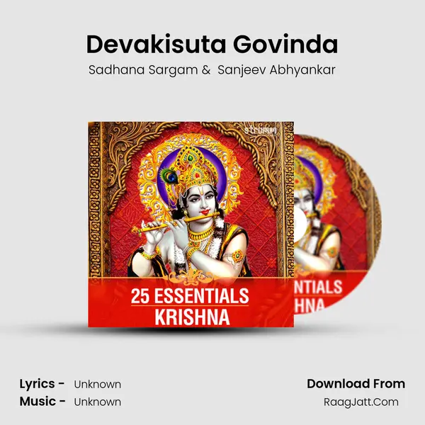Devakisuta Govinda MP3 Song by Sadhana Sargam Cover