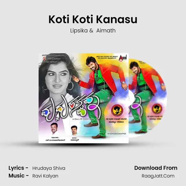 Koti Koti Kanasu MP3 Song by Lipsika Cover