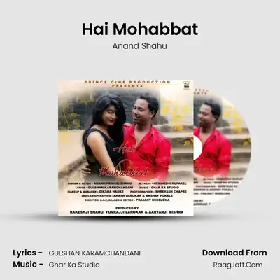 Hai Mohabbat MP3 Song by Anand Shahu Cover