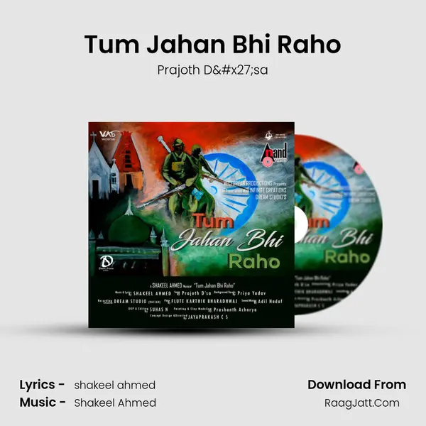 Tum Jahan Bhi Raho MP3 Song by Prajoth D'sa Cover