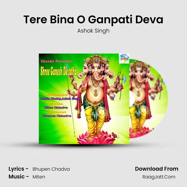 Tere Bina O Ganpati Deva Cover