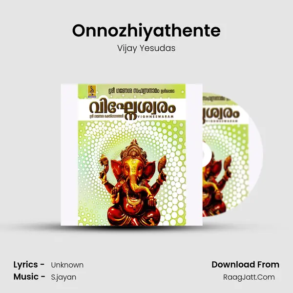 Onnozhiyathente MP3 Song by Vijay Yesudas Cover