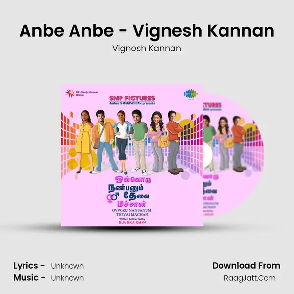 Anbe Anbe - Vignesh Kannan MP3 Song by Vignesh Kannan Cover