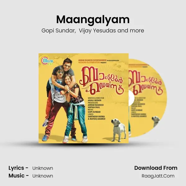 Maangalyam MP3 Song by Gopi Sundar Cover
