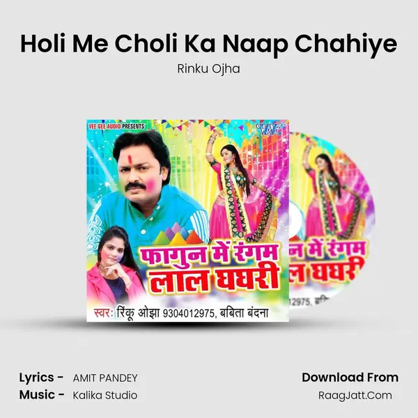Holi Me Choli Ka Naap Chahiye MP3 Song by Rinku Ojha Cover