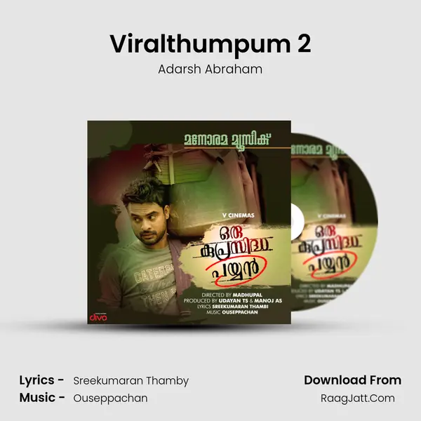 Viralthumpum 2 MP3 Song by Adarsh Abraham Cover