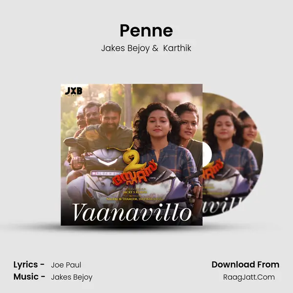 Penne MP3 Song by Jakes Bejoy Cover
