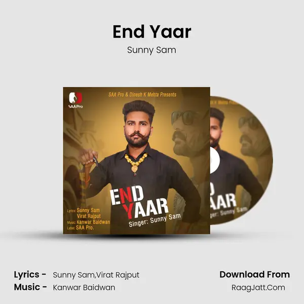 End Yaar MP3 Song by Sunny Sam Cover