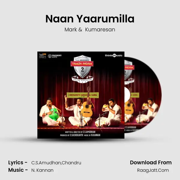 Naan Yaarumilla MP3 Song by Mark Cover
