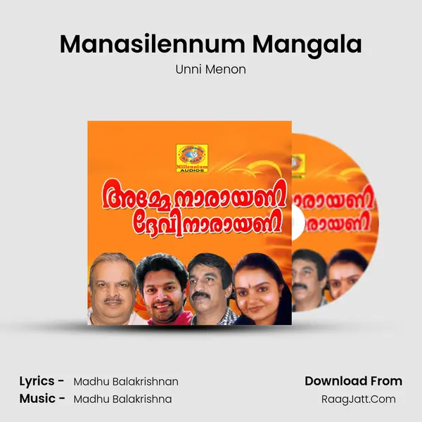 Manasilennum Mangala MP3 Song by Unni Menon Cover