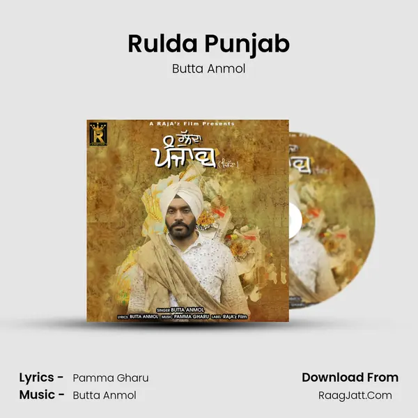 Rulda Punjab MP3 Song by Butta Anmol Cover