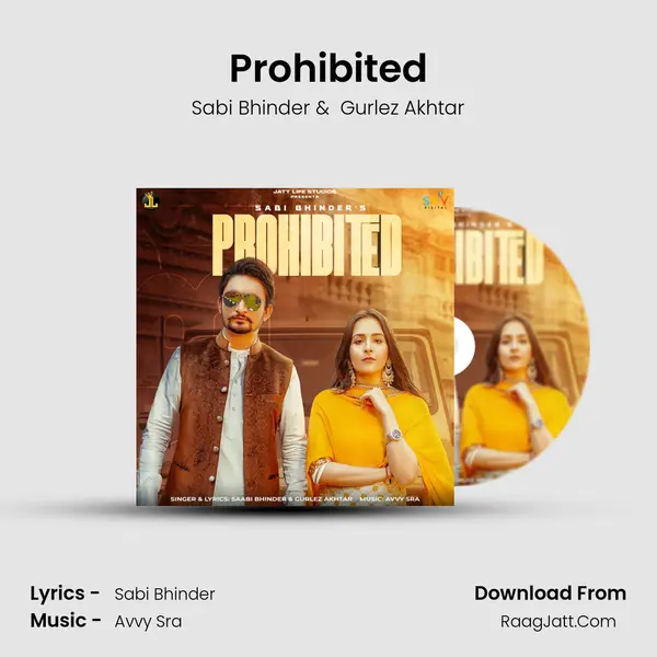 Prohibited MP3 Song by Sabi Bhinder Cover