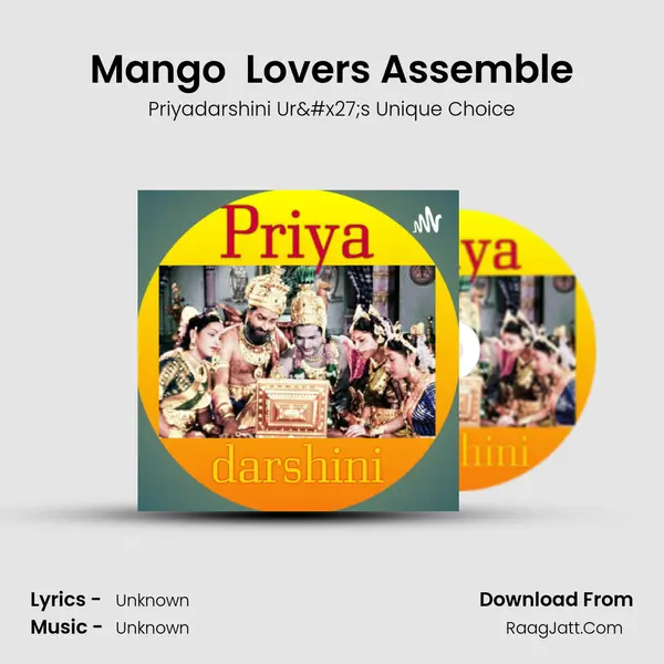 Mango  Lovers Assemble MP3 Song by Priyadarshini Ur's Unique Choice Cover