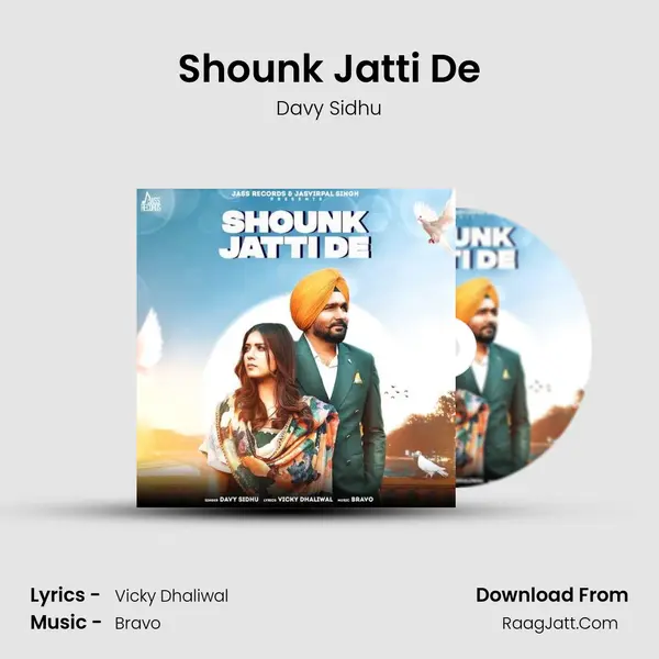 Shounk Jatti De MP3 Song by Davy Sidhu Cover