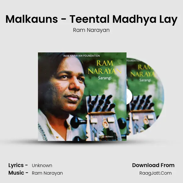 Malkauns - Teental Madhya Lay Cover