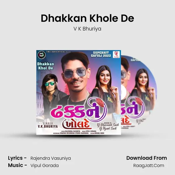 Dhakkan Khole De MP3 Song by V K Bhuriya Cover