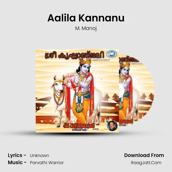 Aalila Kannanu MP3 Song by M. Manoj Cover