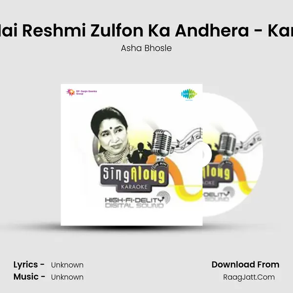 Yeh Hai Reshmi Zulfon Ka Andhera - Karaoke MP3 Song by Asha Bhosle Cover