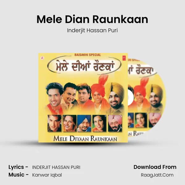 Mele Dian Raunkaan MP3 Song by Inderjit Hassan Puri Cover