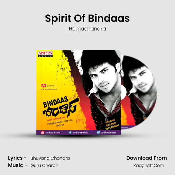Spirit Of Bindaas MP3 Song by Hemachandra Cover