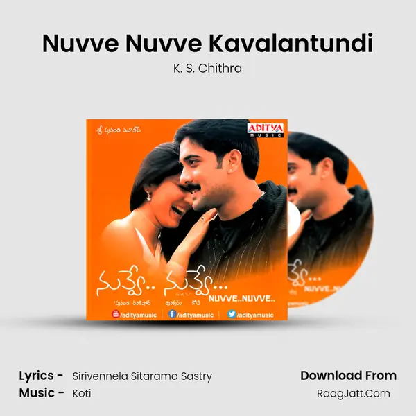 Nuvve Nuvve Kavalantundi MP3 Song by K. S. Chithra Cover