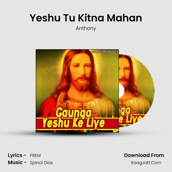 Yeshu Tu Kitna Mahan MP3 Song by Anthony Cover