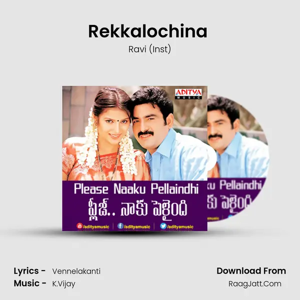 Rekkalochina ( Flute - Inst ) MP3 Song by Ravi (Inst) Cover