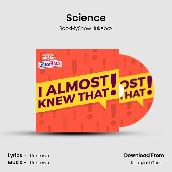 Science MP3 Song by BookMyShow Jukebox Cover