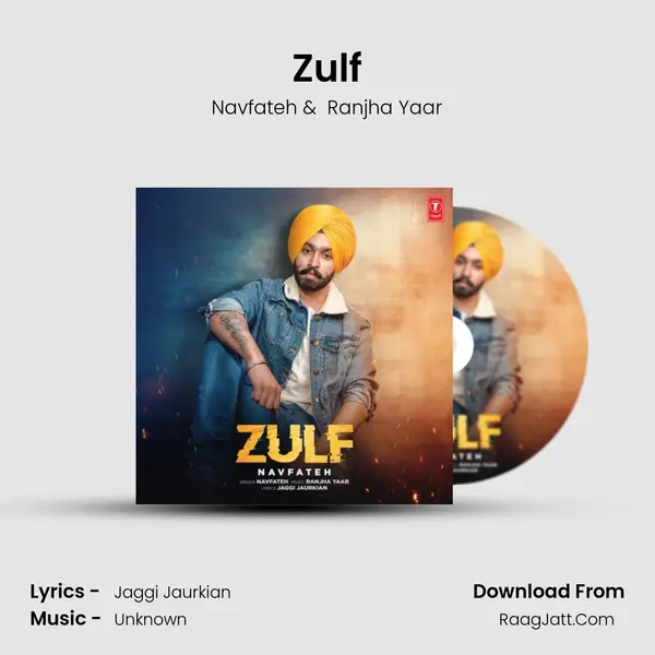 Zulf MP3 Song by Navfateh Cover