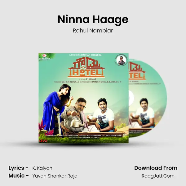 Ninna Haage MP3 Song by Rahul Nambiar Cover