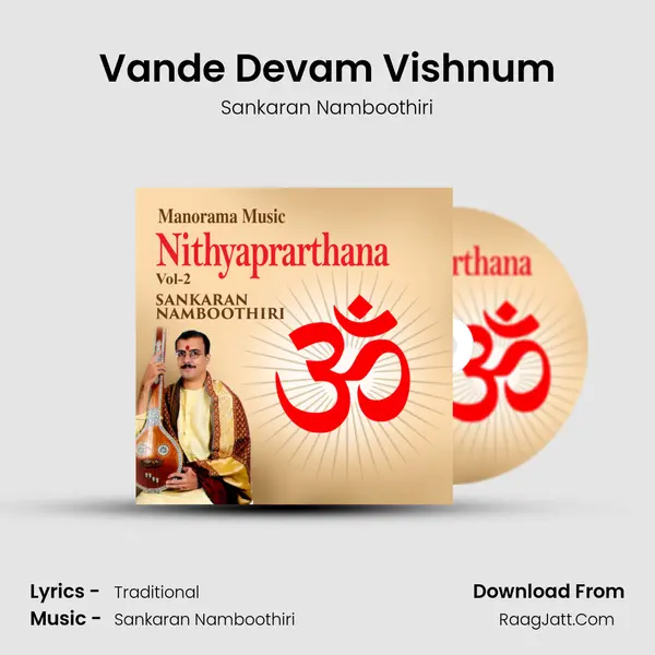 Vande Devam Vishnum MP3 Song by Sankaran Namboothiri Cover