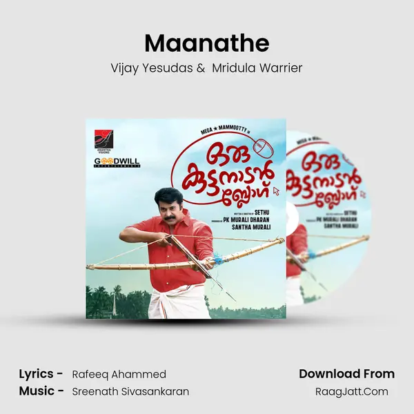 Maanathe MP3 Song by Vijay Yesudas Cover