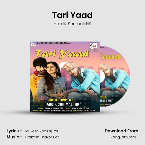 Tari Yaad MP3 Song by Hardik Shrimali HK Cover