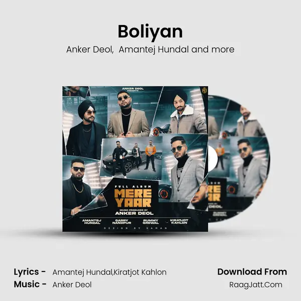 Boliyan MP3 Song by Anker Deol Cover