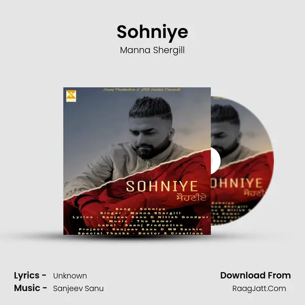 Sohniye MP3 Song by Manna Shergill Cover